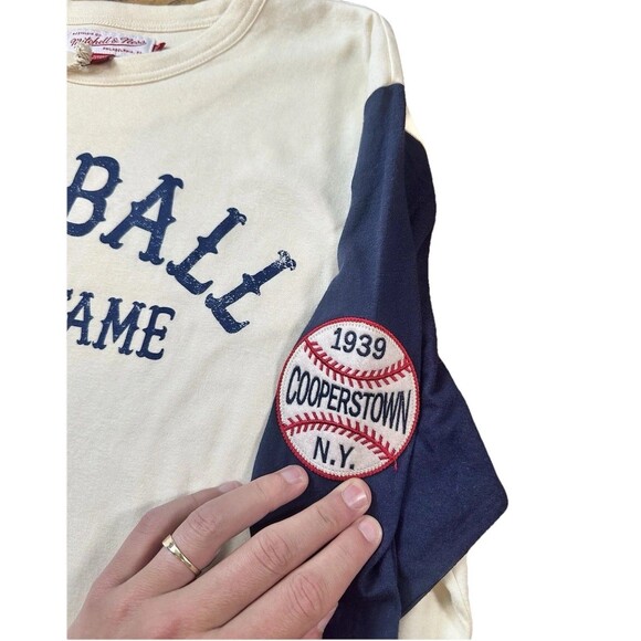 Rare Mitchell And Ness Cooperstown Baseball Half Of Fame Baseball T Shirt NWT - Picture 4 of 5